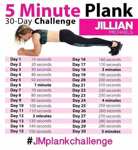 It Up Buttercup: 5 Minute Plank Challenge | Semi-Crunchy Life